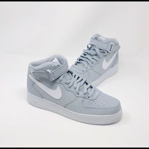 Nike Air Force 1 ‘07 Mid Wolf Grey White